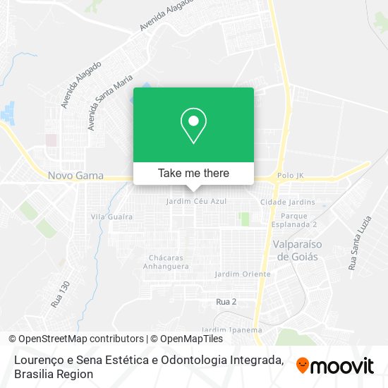 Lourenço e Sena Estética e Odontologia Integrada map