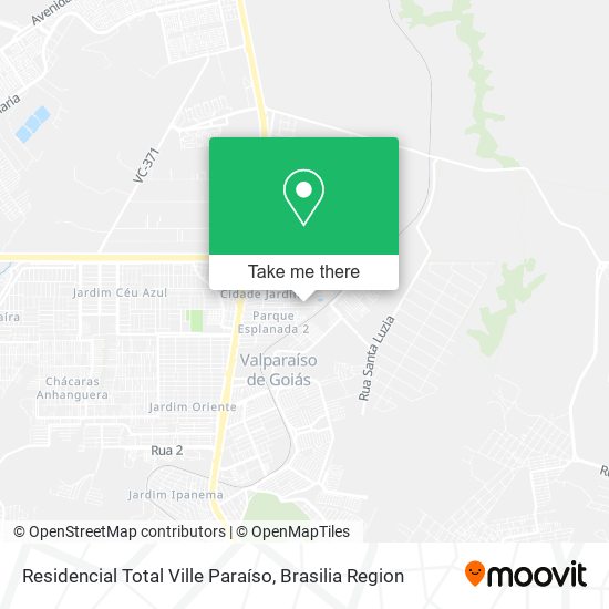 Residencial Total Ville Paraíso map