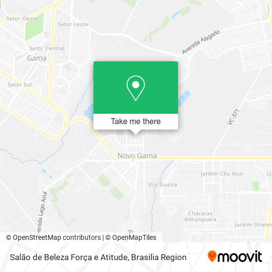 Salão de Beleza Força e Atitude map
