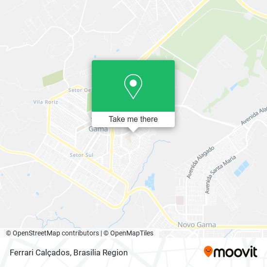 Ferrari Calçados map