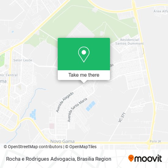 Rocha e Rodrigues Advogacia map