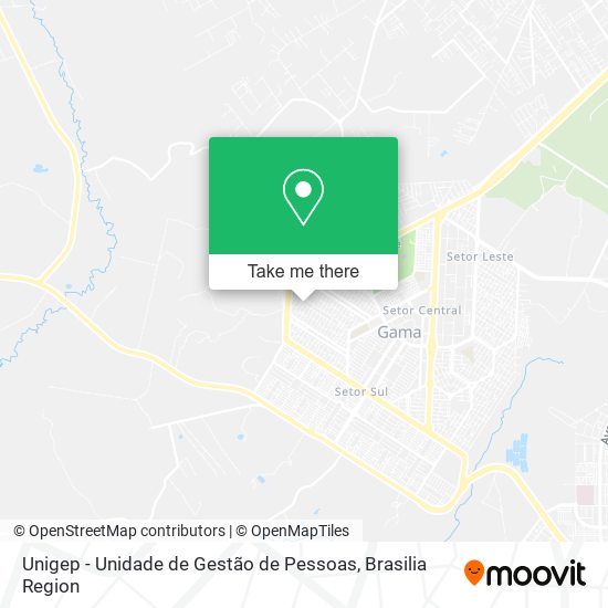 Unigep - Unidade de Gestão de Pessoas map