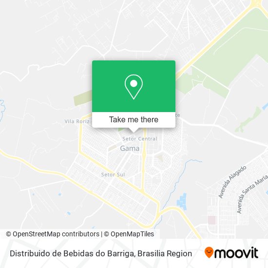 Mapa Distribuido de Bebidas do Barriga