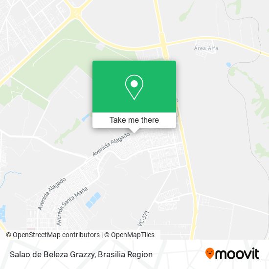 Salao de Beleza Grazzy map