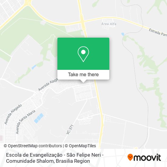 Escola de Evangelização - São Felipe Neri - Comunidade Shalom map