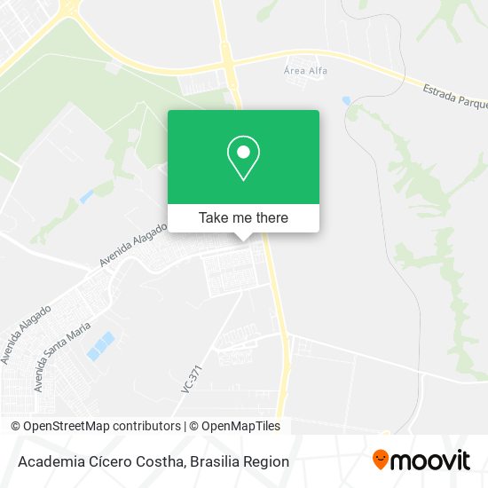 Academia Cícero Costha map