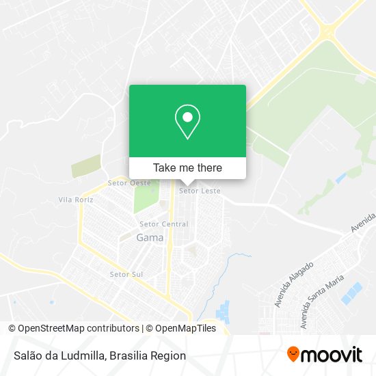 Salão da Ludmilla map