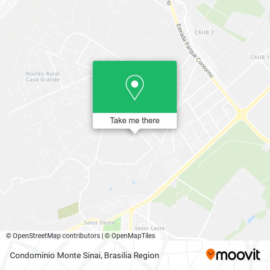 Condominio Monte Sinai map