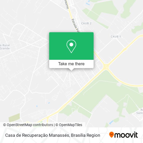 Casa de Recuperação Manassés map