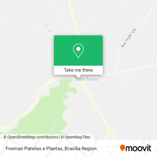Freiman Panelas e Plantas map