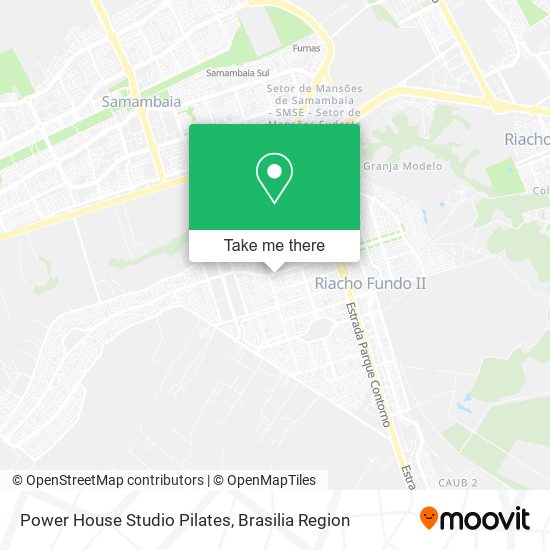 Power House Studio Pilates map