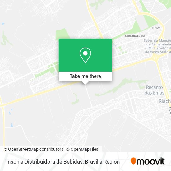 Insonia Distribuidora de Bebidas map