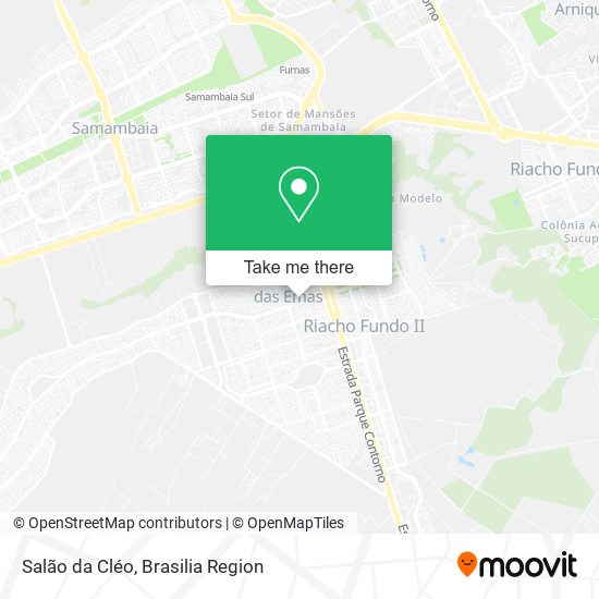 Salão da Cléo map