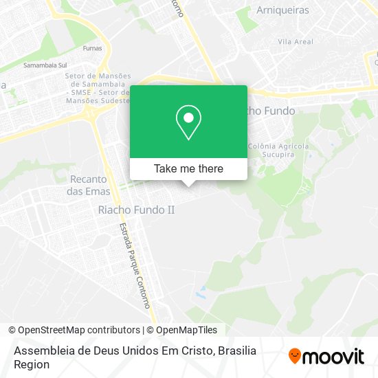 Assembleia de Deus Unidos Em Cristo map