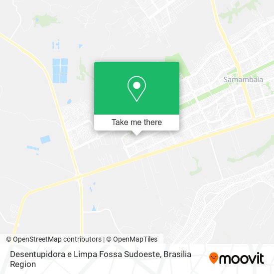 Desentupidora e Limpa Fossa Sudoeste map