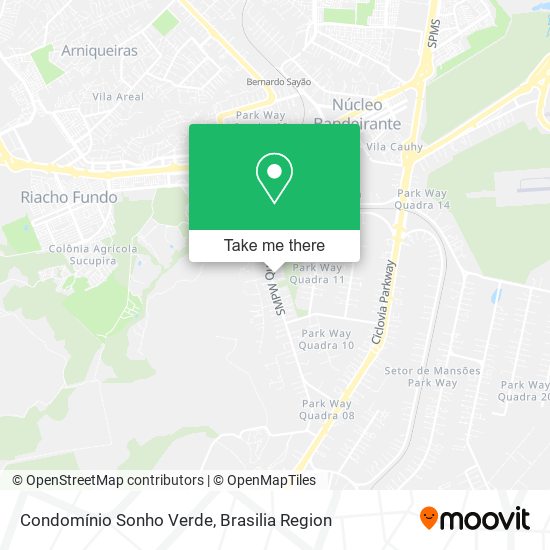 Condomínio Sonho Verde map