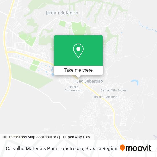 Carvalho Materiais Para Construção map