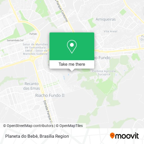 Planeta do Bebê map