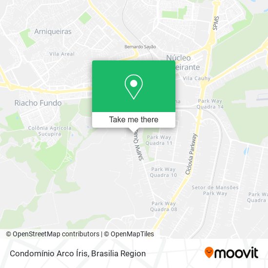 Condomínio Arco Íris map
