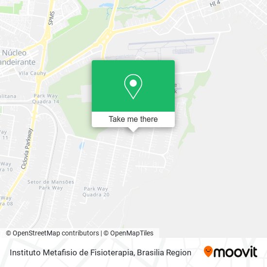 Instituto Metafisio de Fisioterapia map