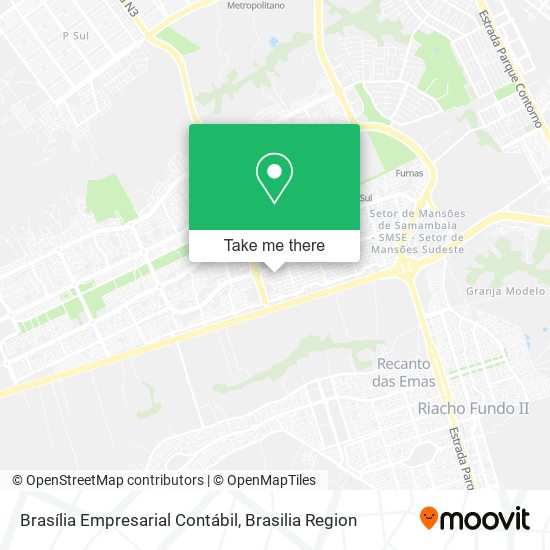 Brasília Empresarial Contábil map