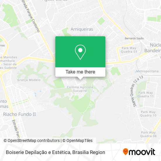 Boiserie Depilação e Estética map