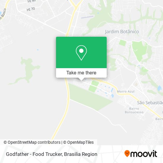 Godfather - Food Trucker map