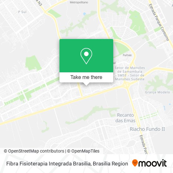 Fibra Fisioterapia Integrada Brasilia map