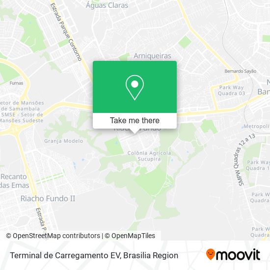 Terminal de Carregamento EV map