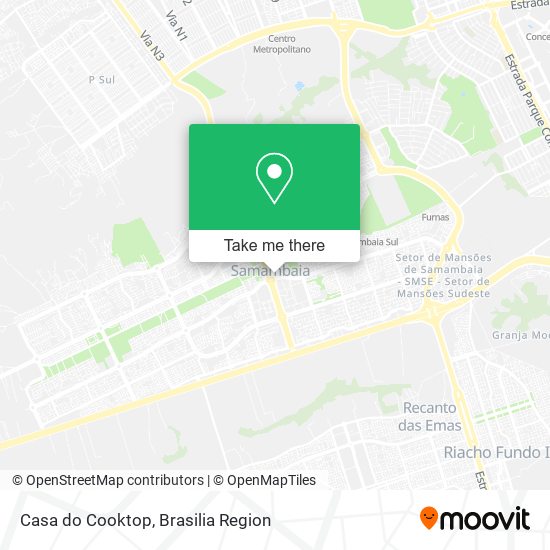 Casa do Cooktop map