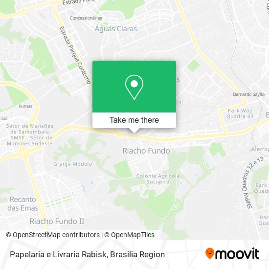 Papelaria e Livraria Rabisk map