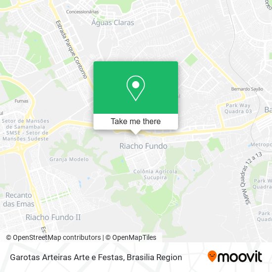 Garotas Arteiras Arte e Festas map