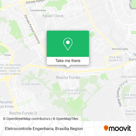 Eletrocontrole Engenharia map