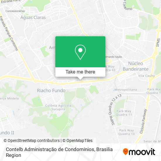 Contelb Administração de Condomínios map