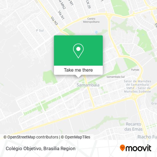 Colégio Objetivo map