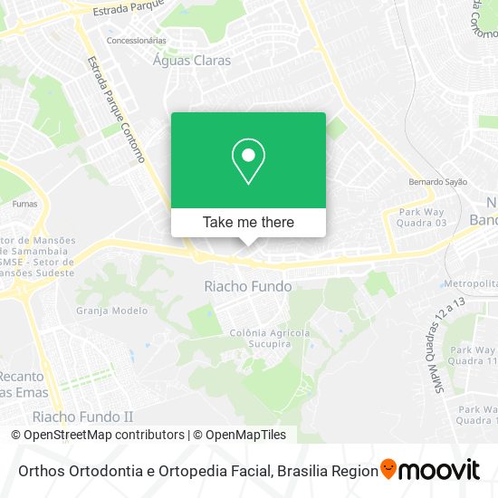 Orthos Ortodontia e Ortopedia Facial map