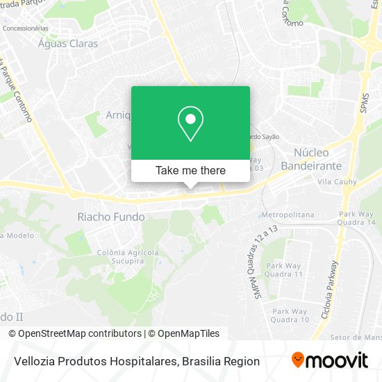Vellozia Produtos Hospitalares map