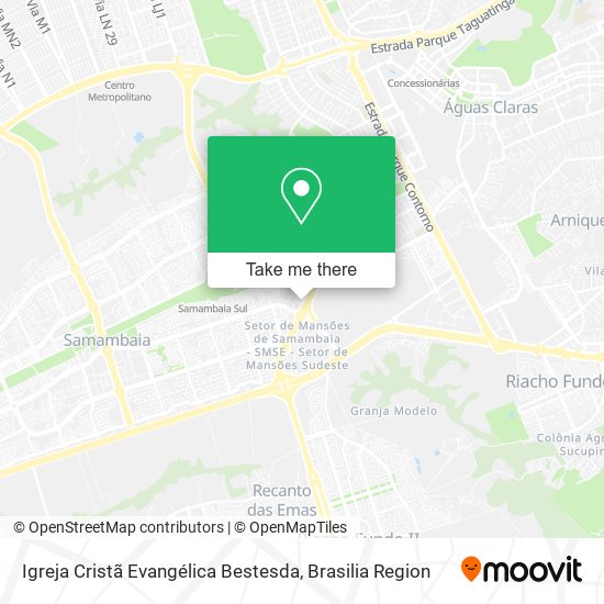 Igreja Cristã Evangélica Bestesda map