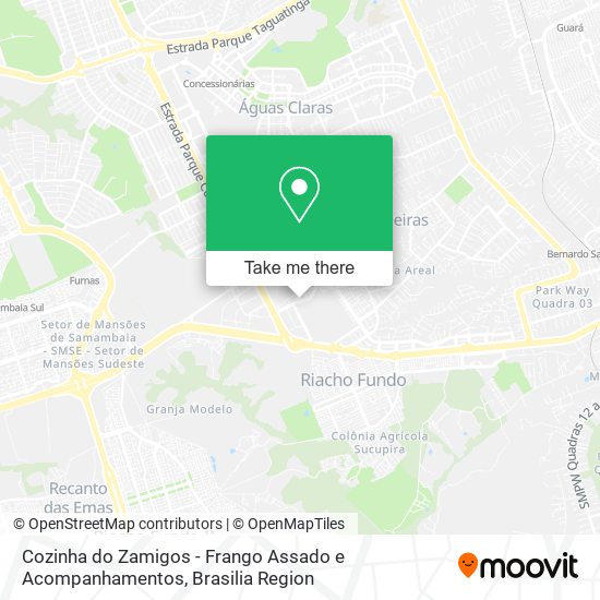 Cozinha do Zamigos - Frango Assado e Acompanhamentos map