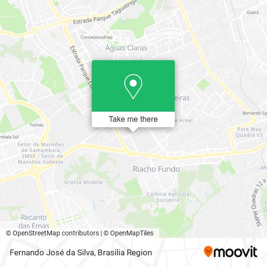 Fernando José da Silva map