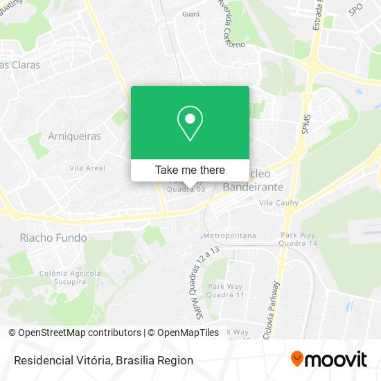 Residencial Vitória map