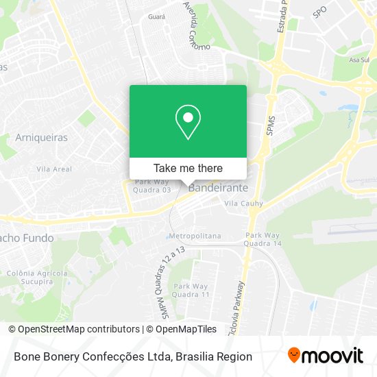 Bone Bonery Confecções Ltda map