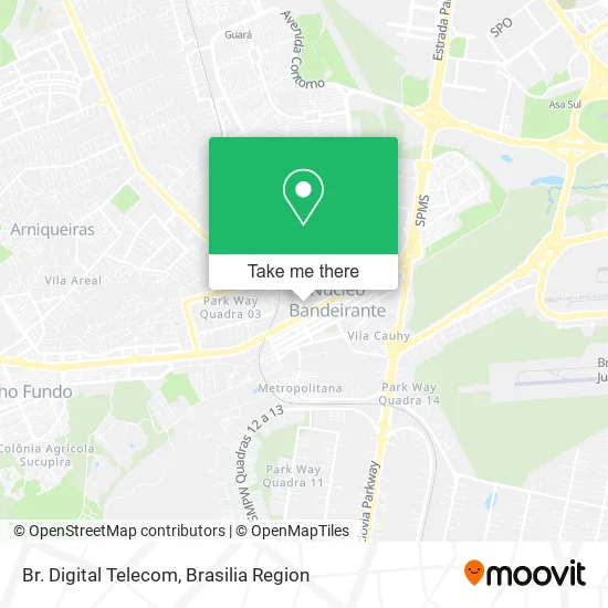 Br. Digital Telecom map