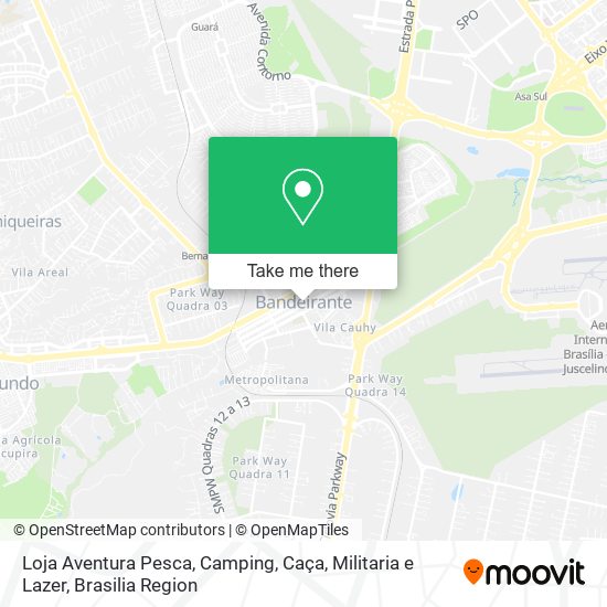 Loja Aventura Pesca, Camping, Caça, Militaria e Lazer map