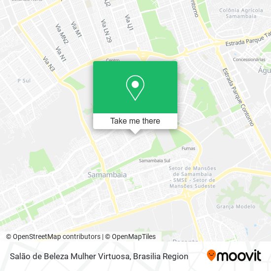 Salão de Beleza Mulher Virtuosa map