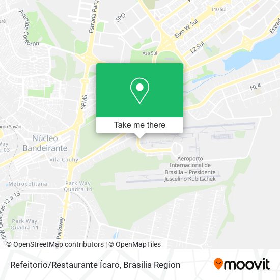 Refeitorio/Restaurante Ícaro map