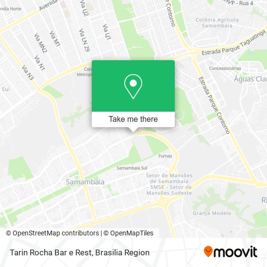 Tarin Rocha Bar e Rest map