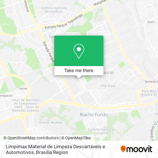 Limpimax Material de Limpeza Descartáveis e Automotivos map