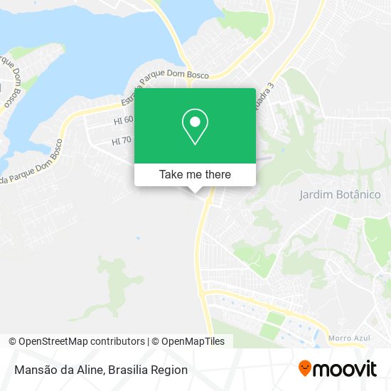 Mansão da Aline map