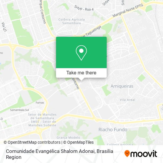 Comunidade Evangélica Shalom Adonai map
